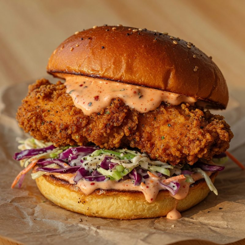 Citir Tavuk Burger