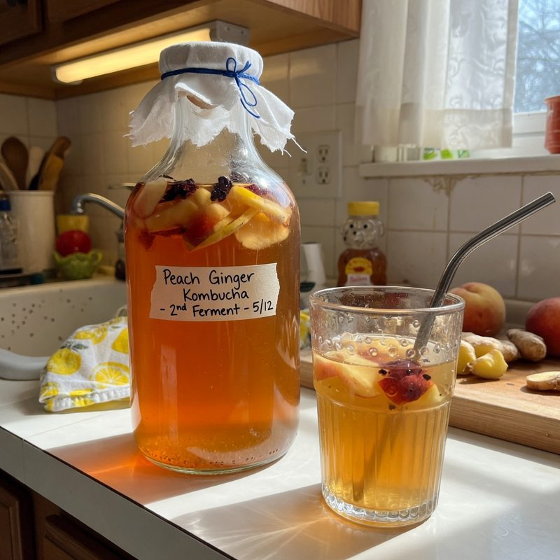 Ev Yapimi Kombucha